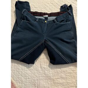 Equestrian Navy Blue Pants‎ Riding Pants Horse Size 30L